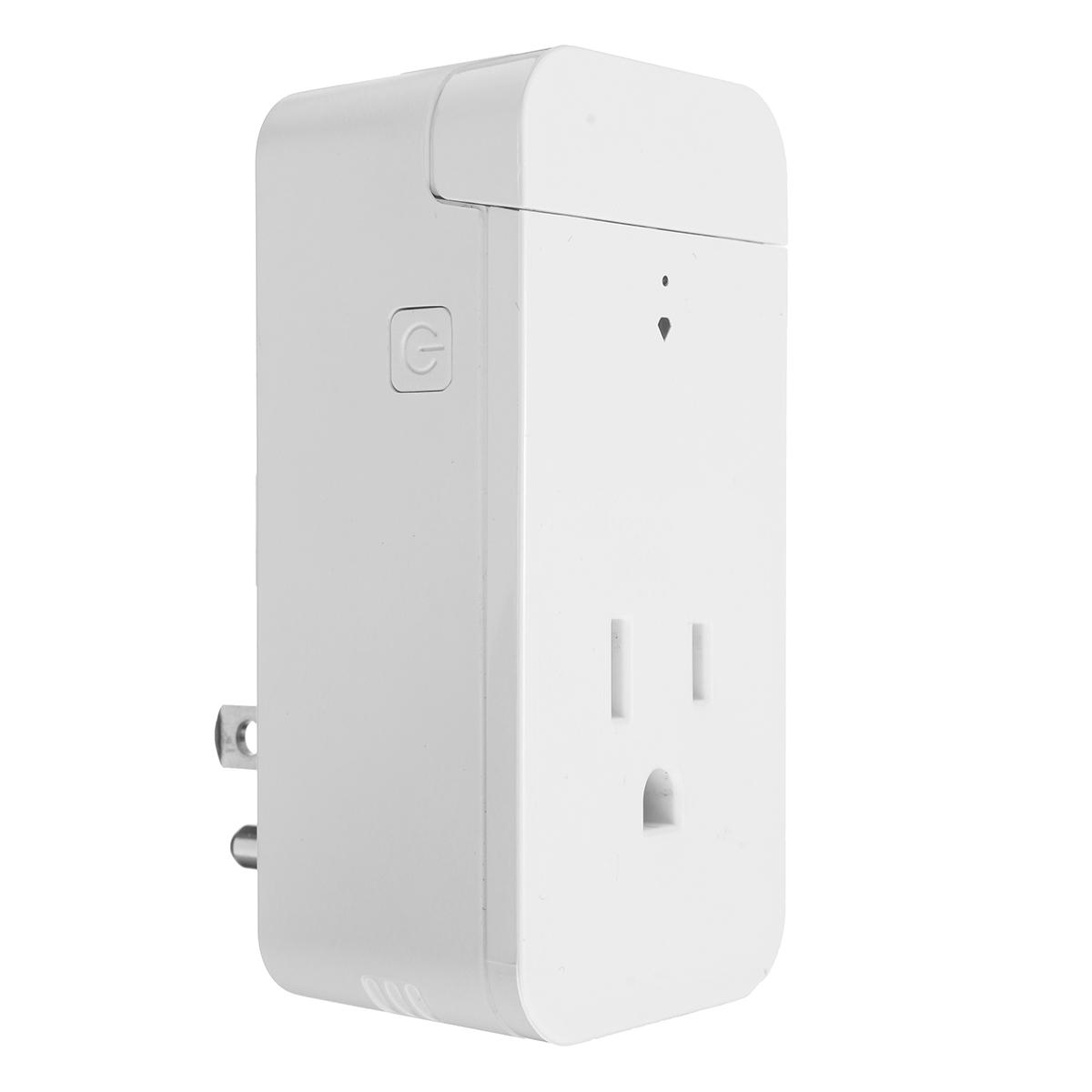 AC 110-130V Smart Switch Socket 16A WIFI Amazon Alexa Voice APP Remote Control Timer US