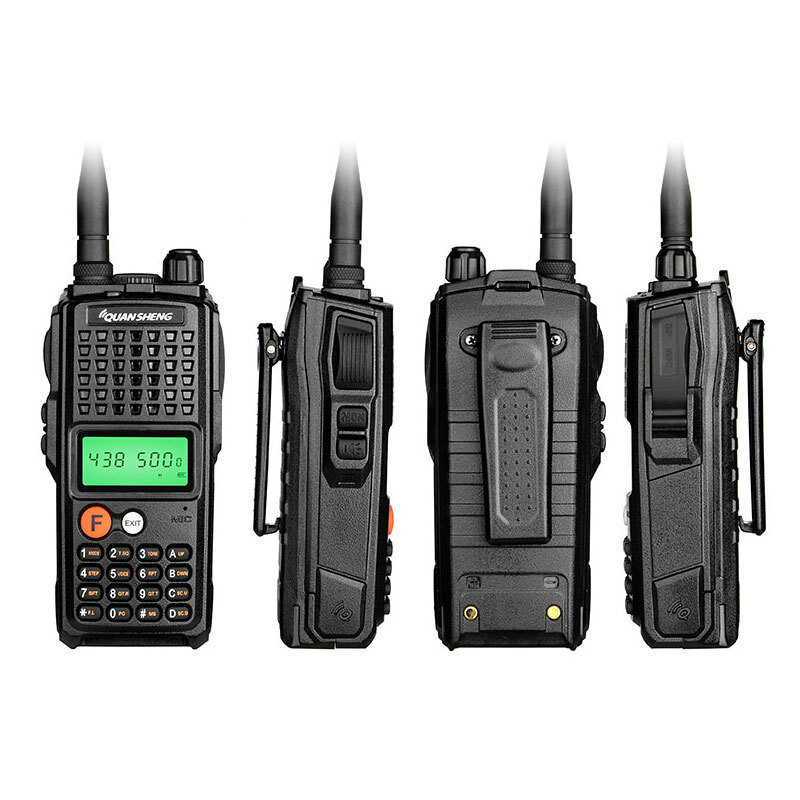 Quansheng TG-K10AT 10W Walkie Talkie 128 Channels 10km UHF400-470MHz 4000mAh Radio Comunicador Portable Handheld Two-way Radio