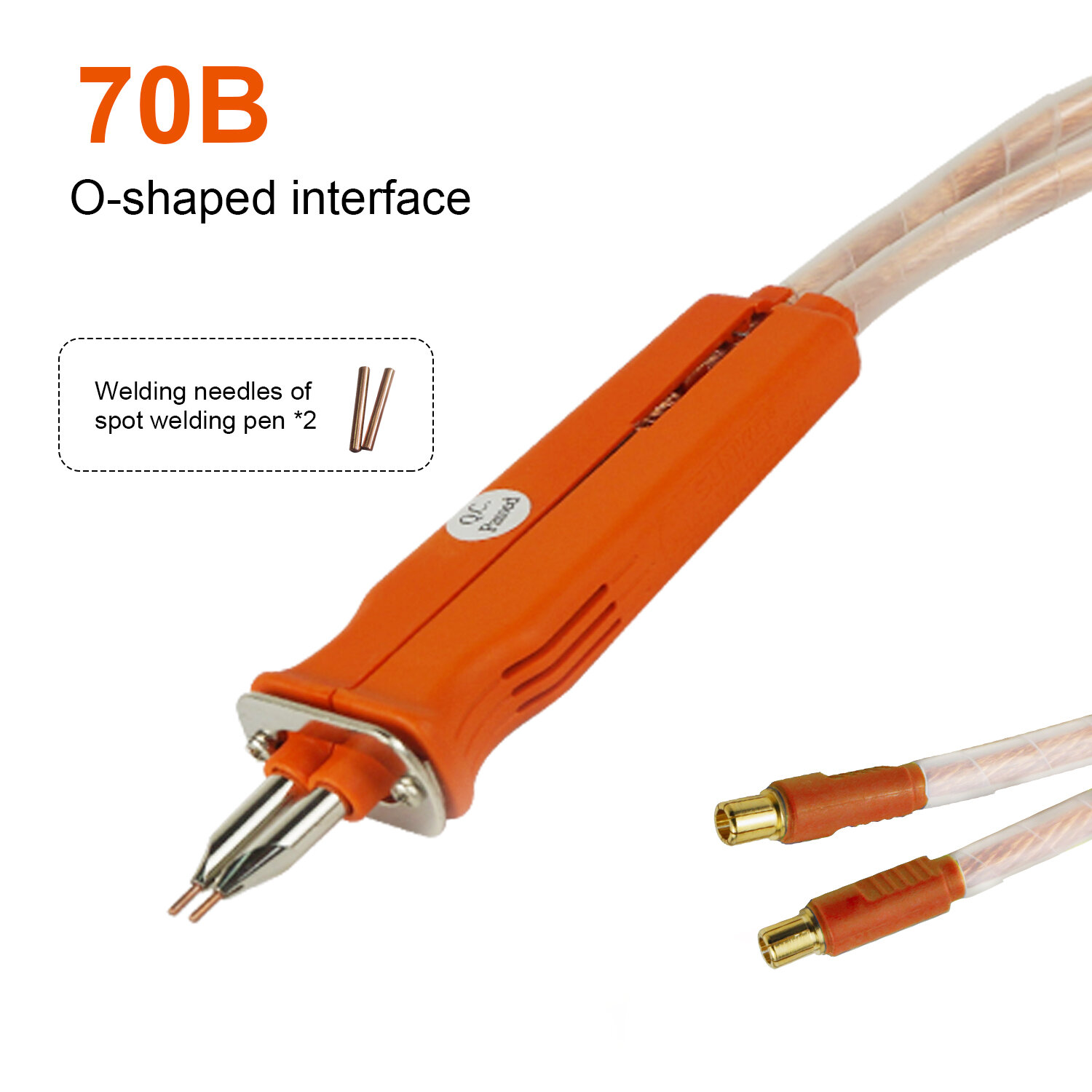 SUNKKO S-70BN Handheld Mobile Spot Welder Pen with Adjustable Welding Pins High-Efficiency Design Enhanced Cable Connection Exce