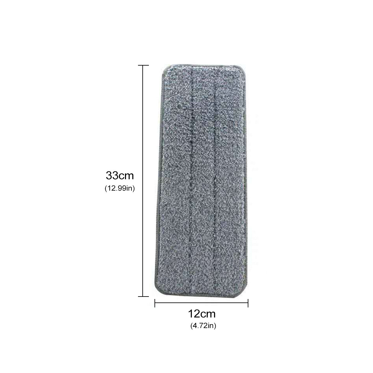 33x12cm 1pcs Replacement Microfiber Mop Pad Washable for Flat Mops COD