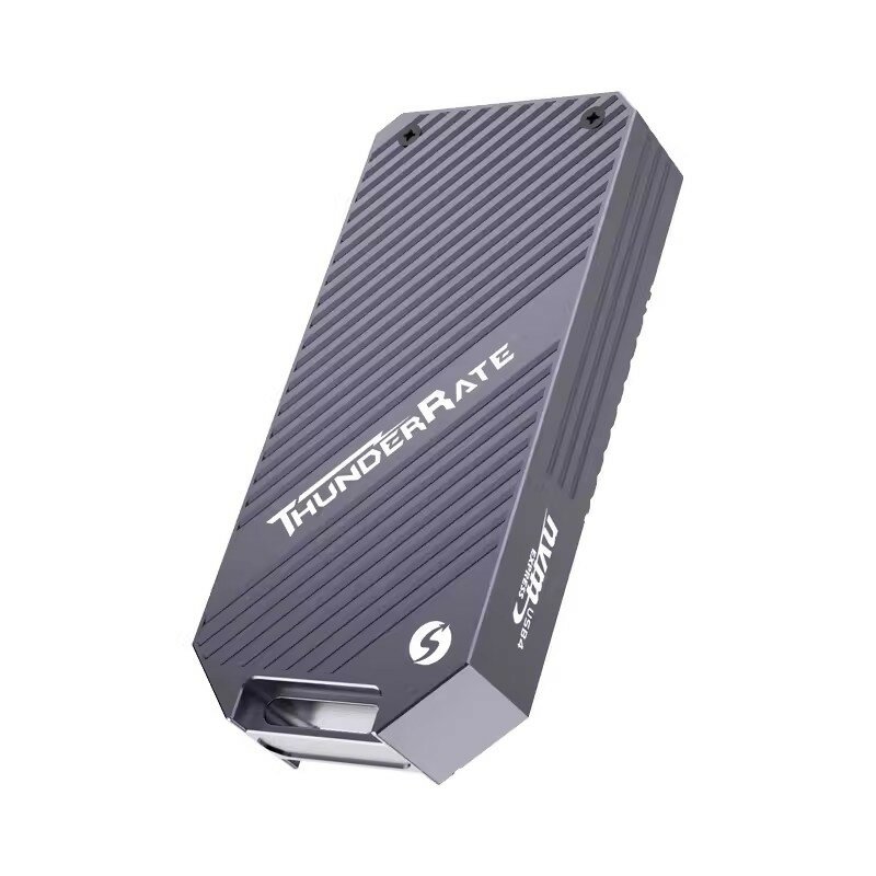 JEYI USB4 40Gbps Hard Drive Box M.2 NVME to TB4 USB-C External Portable SSD Enclosure Support Up to 4TB Capacity