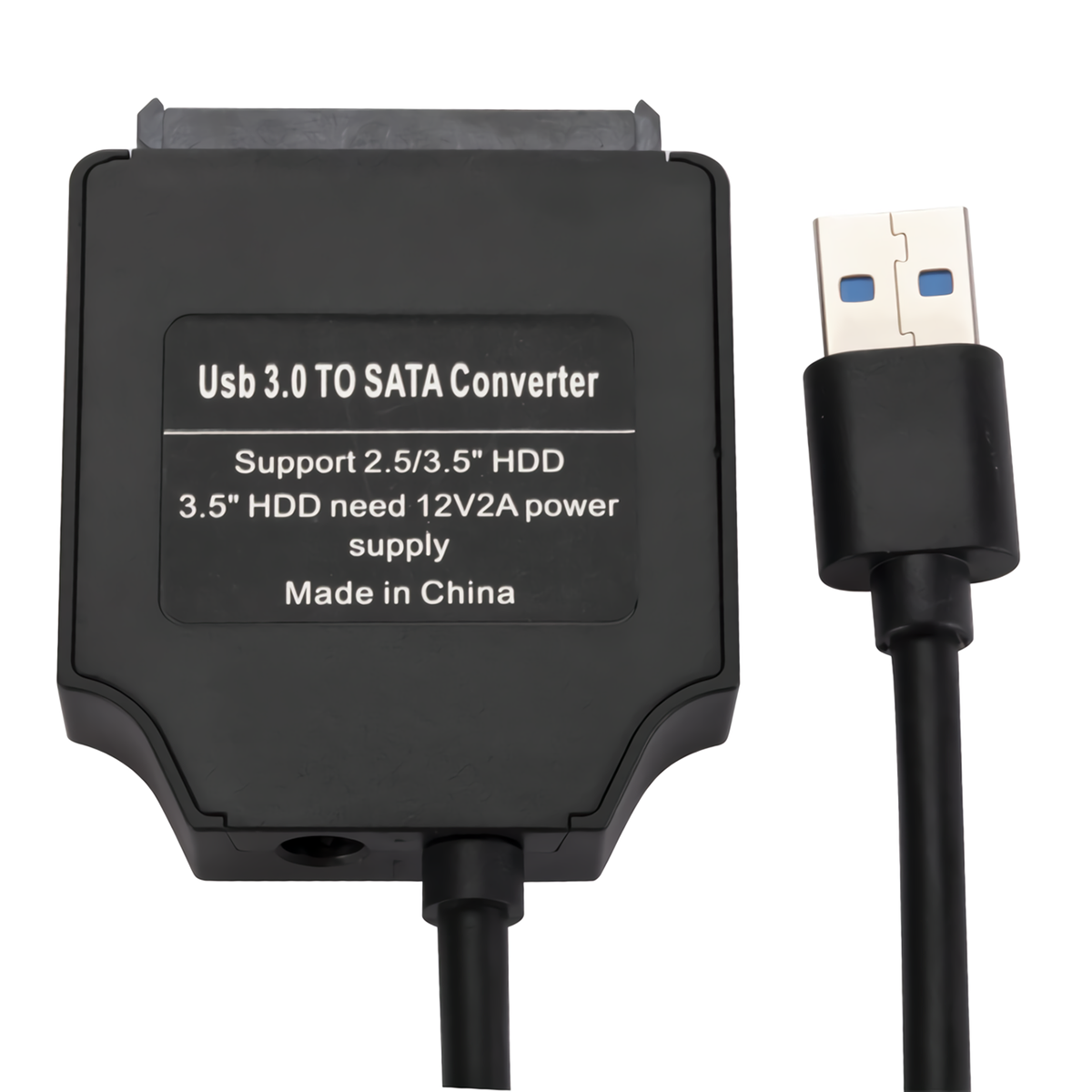 MnnWuu SSD HDD USB 3.0 to SATA Converter Cable Hard Drive Converter Adapter Support 2.5 / 3.5" HDD SSD