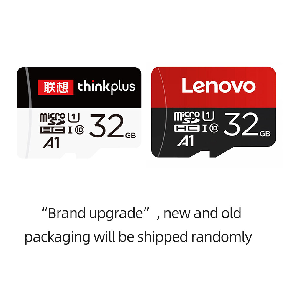 Lenovo Thinkplus TF Memory Card 32G 64GB 128GB 256GB High Speed A1 U1 C10 Micro SD Card MP4 MP3 Card for Car Driving Recorder Se