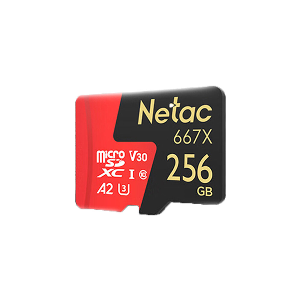 Netac P500 100MB/s High Speed TF Memory Card 64GB 128GB 256GB Micro SD Card Flash Card Smart Card for Camera Driving Recorder Dr