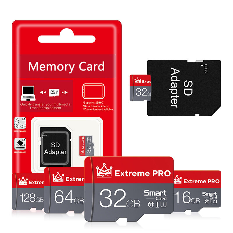 Microdrive 64GB Class 10 TF Memory Card High Speed Micro SD Card Flash Card Smart Card for Phone Camera Driving Recorder