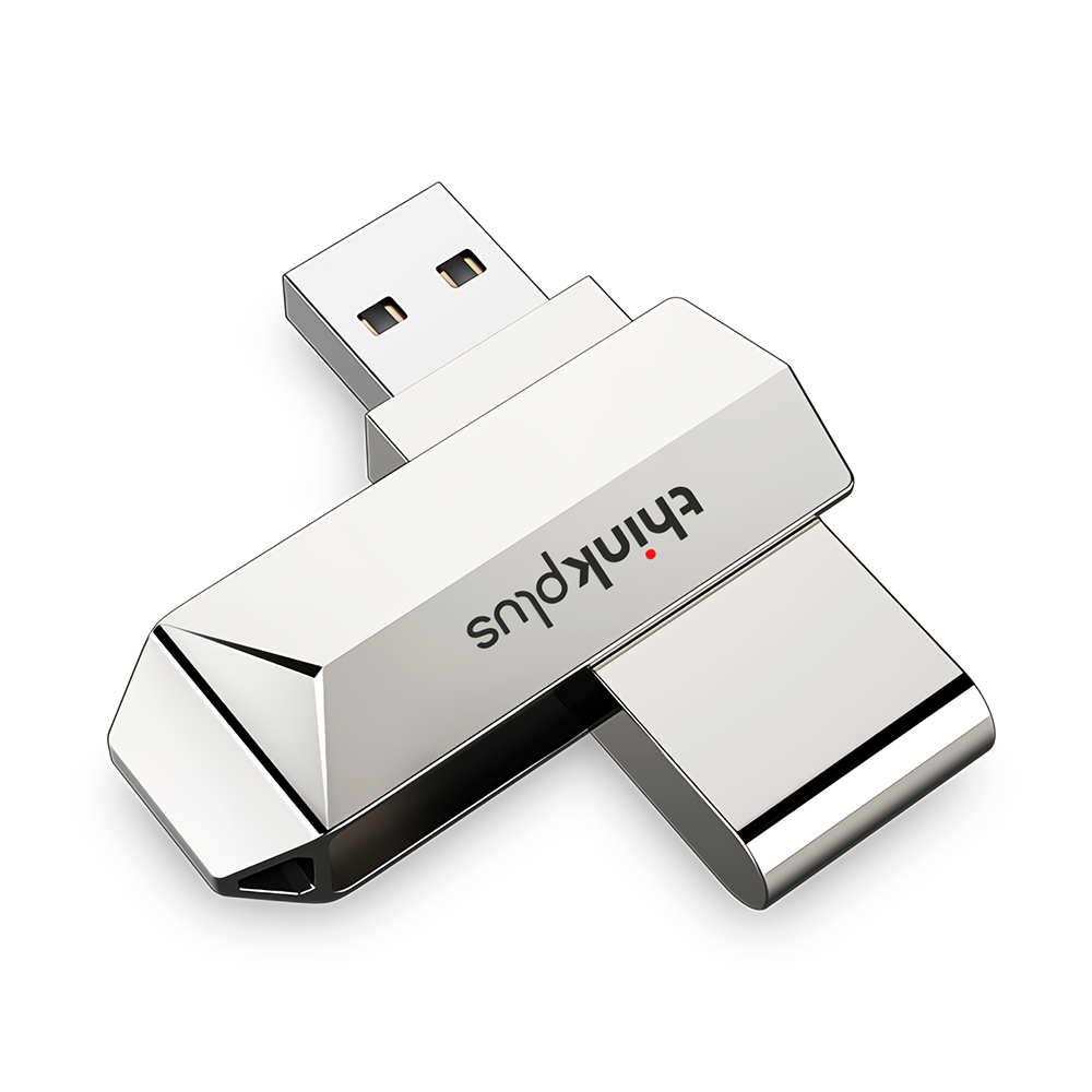 Lenovo ThinkPlus TPU301 USB3.0 Flash Drive Metal 360° Rotation Pendrive Flash Memory Disk 32G 64G 128G Thumb Drive