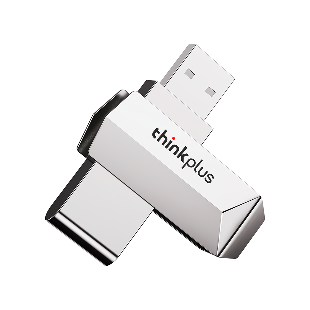 Lenovo ThinkPlus TPU301 USB3.0 Flash Drive Metal 360° Rotation Pendrive Flash Memory Disk 32G 64G 128G Thumb Drive