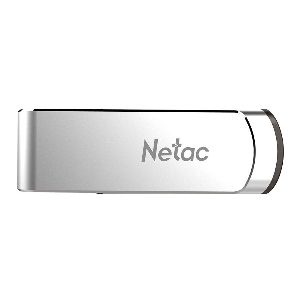 Netac USB 3.0 Flash Drive 360° Rotation Aluminum Alloy USB Disk 32G 64G 128G 256G Portable Thumb Drive for Computer Laptop U