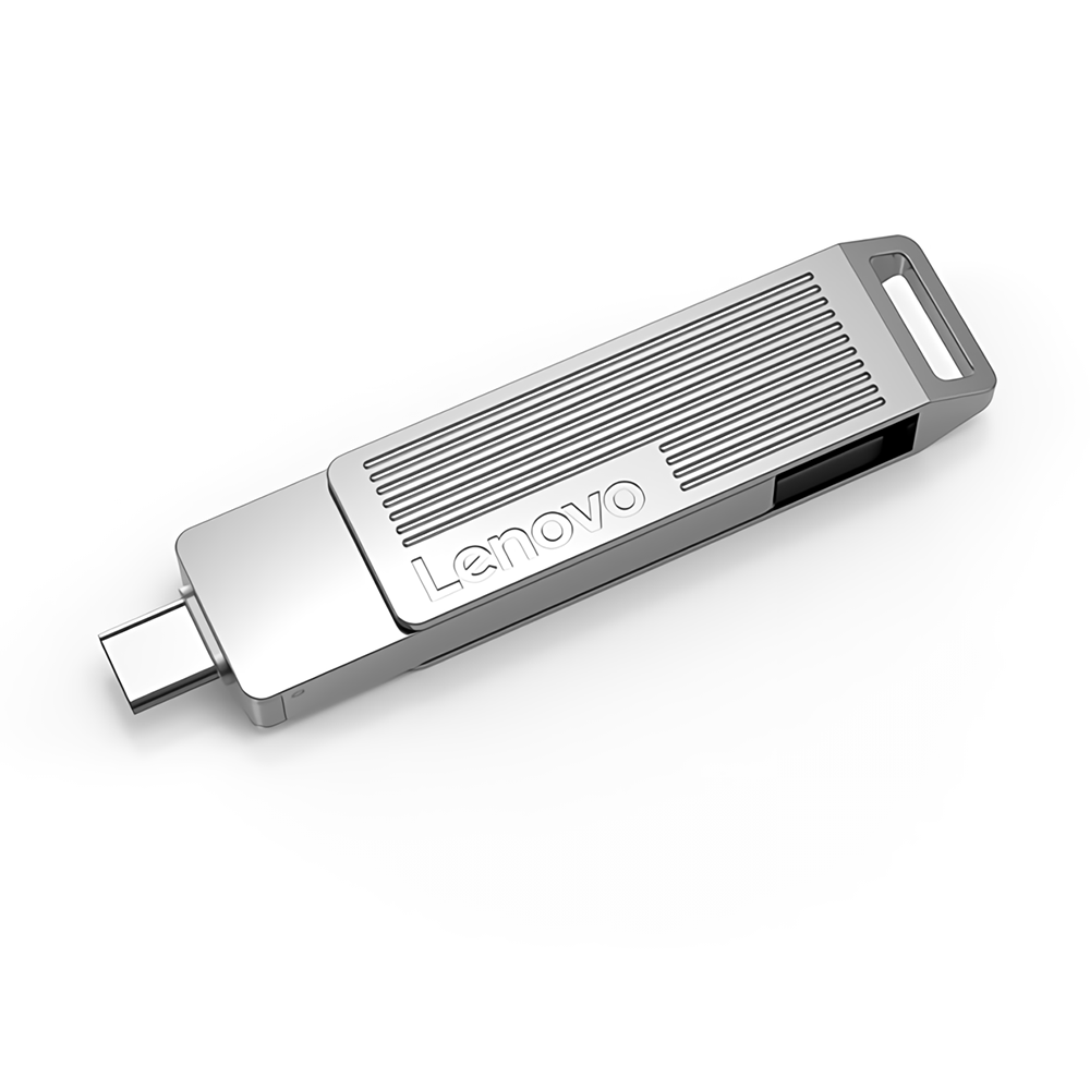 Lenovo SX5 Pro 1T Type-C & USB3.2 Gen1 Solid State Flash Drive Dual Interface 360° Rotation Zinc Alloy USB Disk Portable Thu