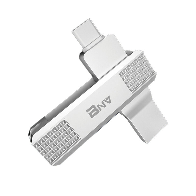 BNV TC3 USB3.0&Type-C Dual Interface USB Flash Drive 64G/128G/256G High Speed Pendrive Mini Portable Memory U Disk for TV Laptop