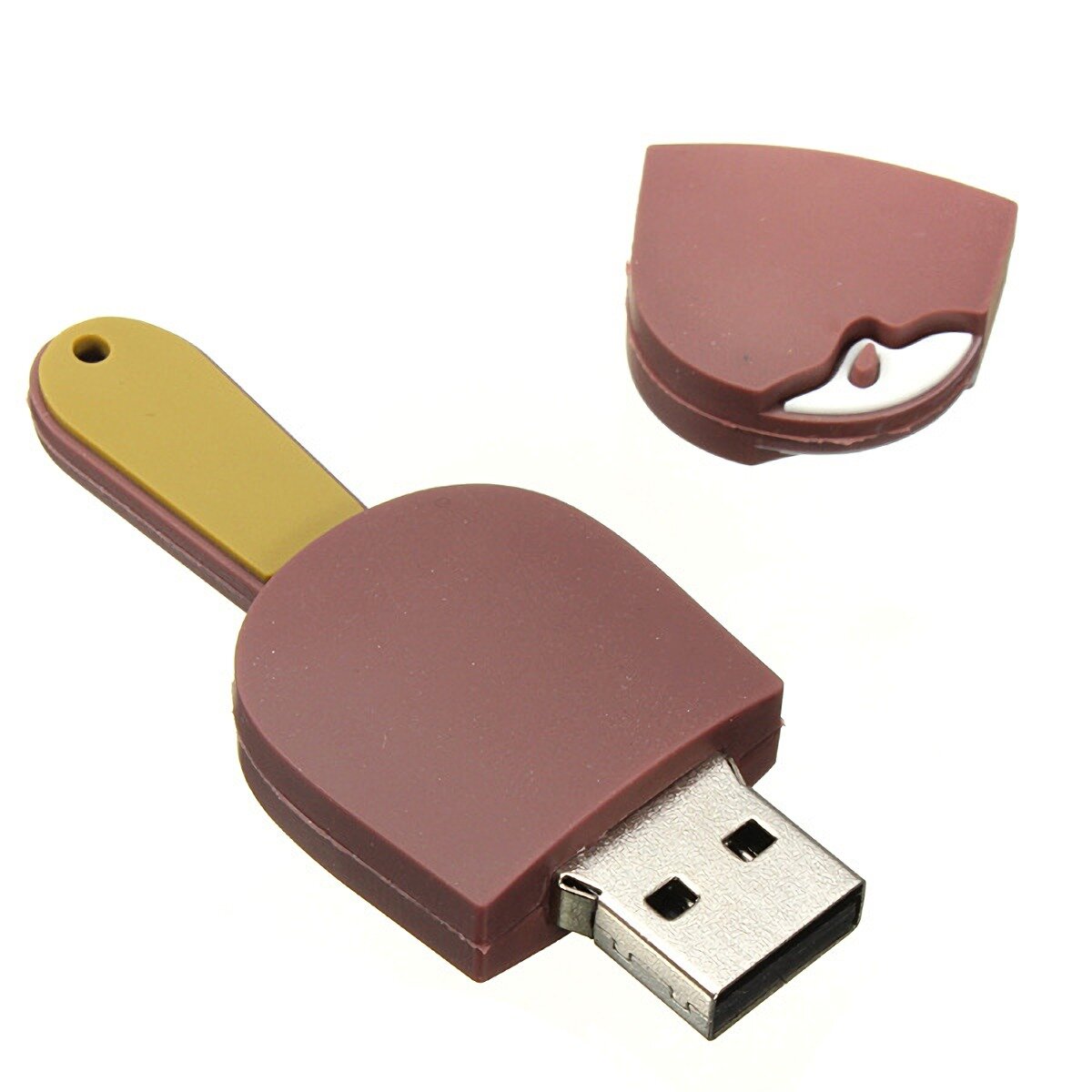 16GB USB2.0 Chocolate Ice Cream Model Flash Drive Memory U Disk COD