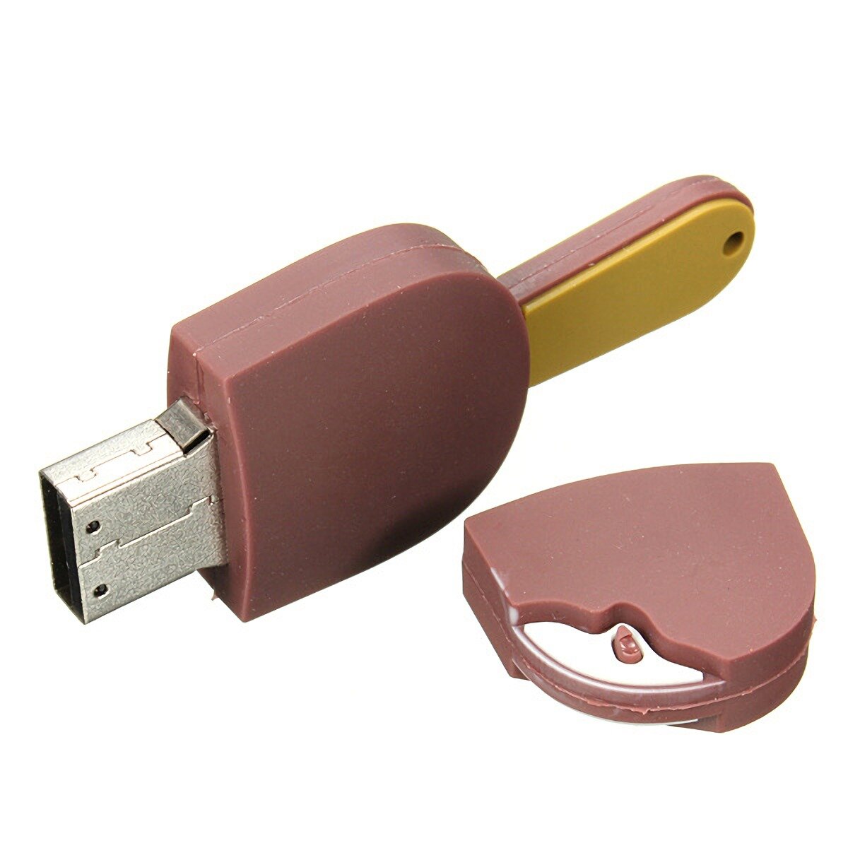 16GB USB2.0 Chocolate Ice Cream Model Flash Drive Memory U Disk COD