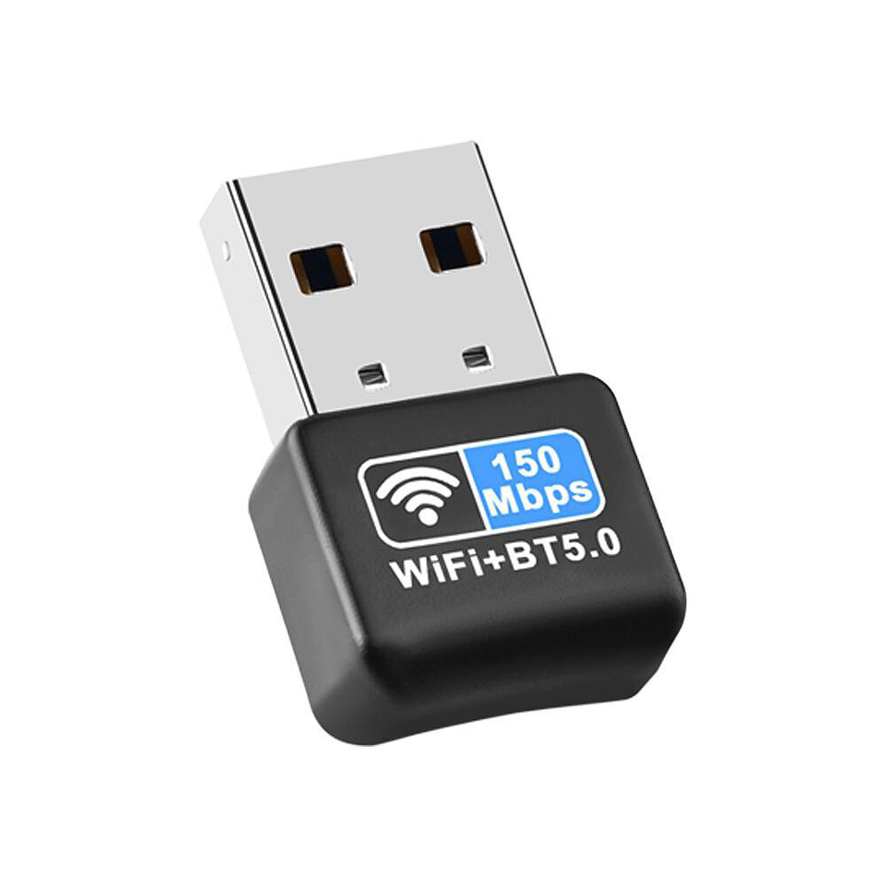 150Mbps Wireless Network Card Receiver bluetooth-compatible 5.0 Drive-free Mini USB Ethernet WiFi Dongle