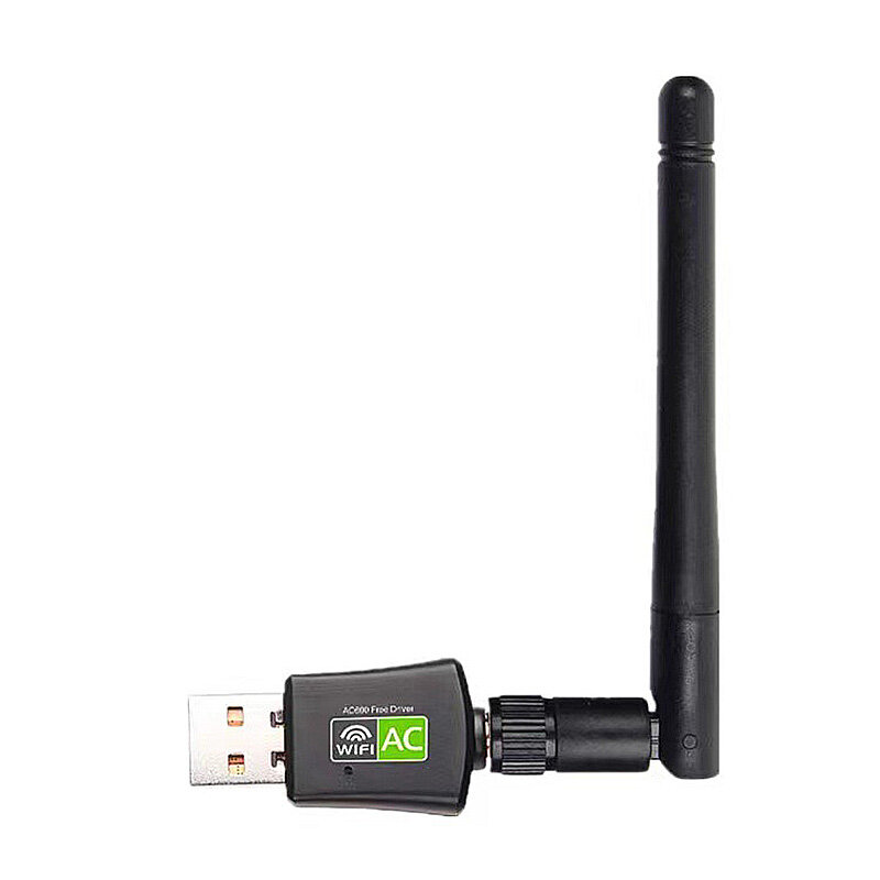 600M Wireless Network Card Mini USB WiFi Adapter 2.4G/5G LAN Wi-Fi Receiver Dongle for PC Windows