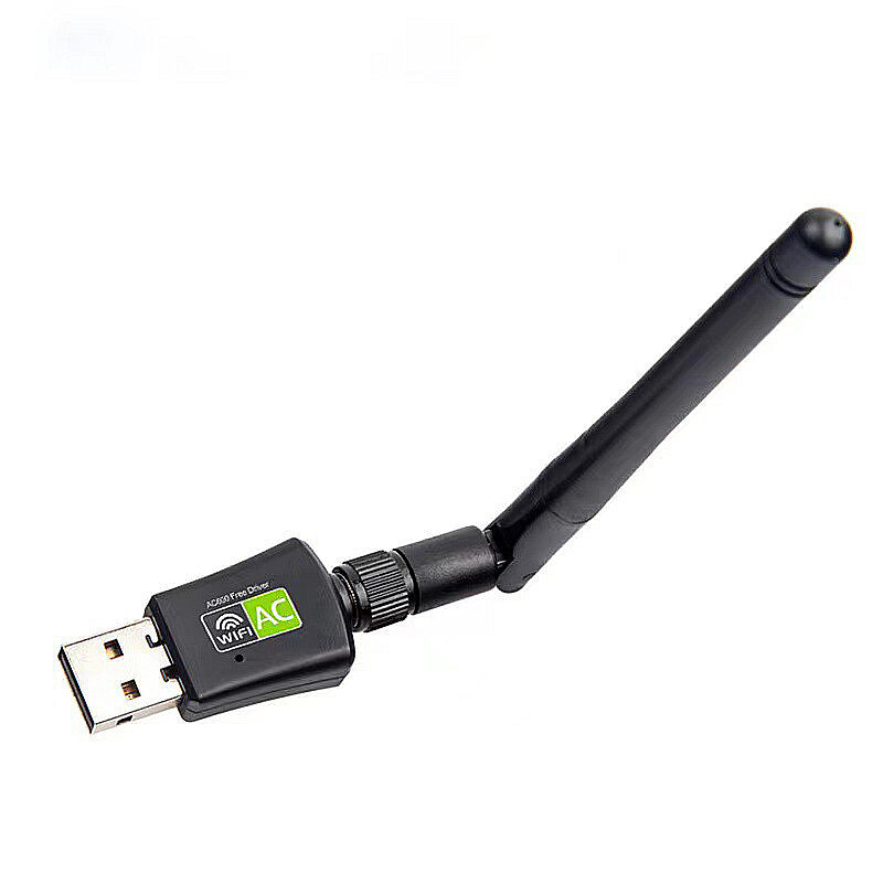 600M Wireless Network Card Mini USB WiFi Adapter 2.4G/5G LAN Wi-Fi Receiver Dongle for PC Windows