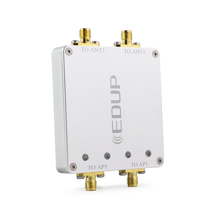 EDUP WiFi Amplifier 2.4G/5.8G 4W Dual Band Signal Booster Long Range Wifi Signal Extender with Dual Antenna High Power for Drone