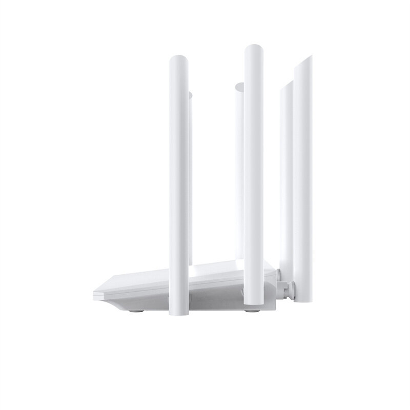 UNT 1200Mbps Wireless Router External Antennas Modem Router Wide Coverage Signal Amplification Signal Stability for Games Media