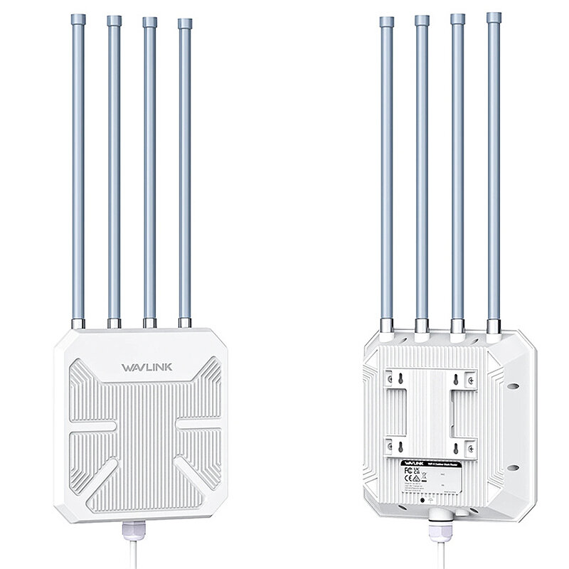 Wavlink AERIAL HD6 WiFi6 Outdoor Router AX1800 Long Range Weaterproof Wireless WIFI Extender/AP/Repeater Dual Band 2.4G&5Ghz Boo