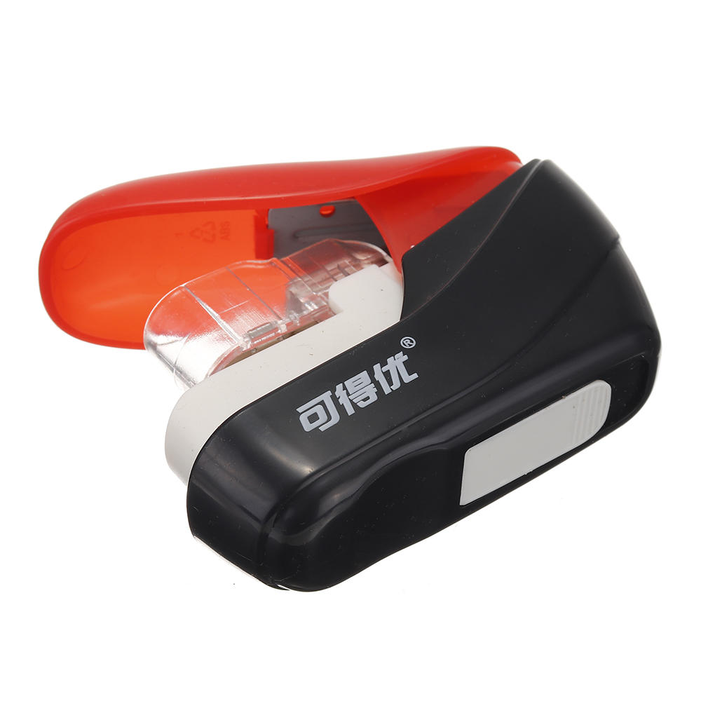 KW-triO 5399 Mini Handheld Staple free Stapler Student Stapler Small Nailless Labor Saving Binding Machine Office School Station