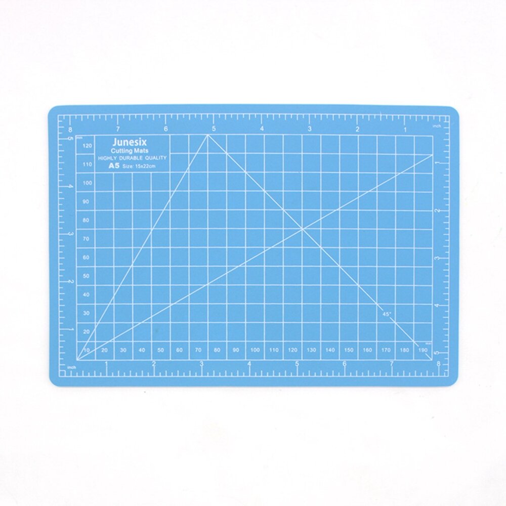 A4 Cutting Pad Paper Cutting Pad Cutting Map Manual Model Manual DIY Tool Cutting Board Durable PVC Craft Card for Student Home