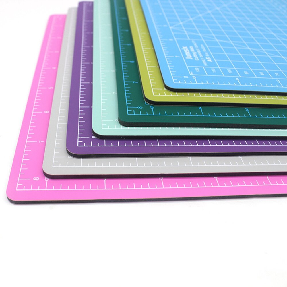 A4 Cutting Pad Paper Cutting Pad Cutting Map Manual Model Manual DIY Tool Cutting Board Durable PVC Craft Card for Student Home