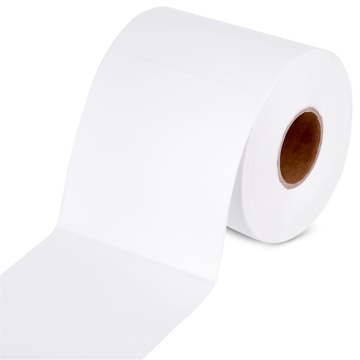 Deli 1 Roll Label Paper White Price Tag Paper Supermarket Grocery Shops Paper Stickers for Label Printer