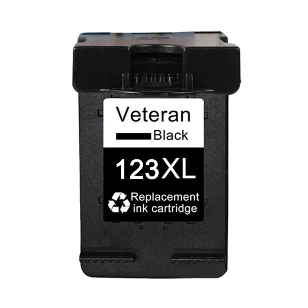 Veteran VH123XL Ink Cartridge Compatible with HP 123xl Cartridge 2130/2630/3630/3830 Printer School Office Use