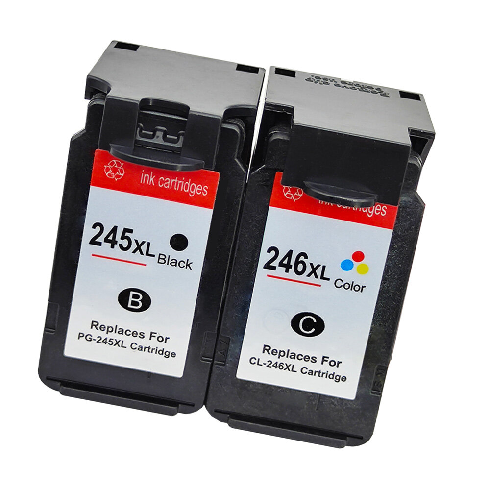 Compatible Canon PG-245 CL-246 Ink Cartridge Suitable for MG2400 MG2500 IP 2880 Printer Cartridge Large Capacity