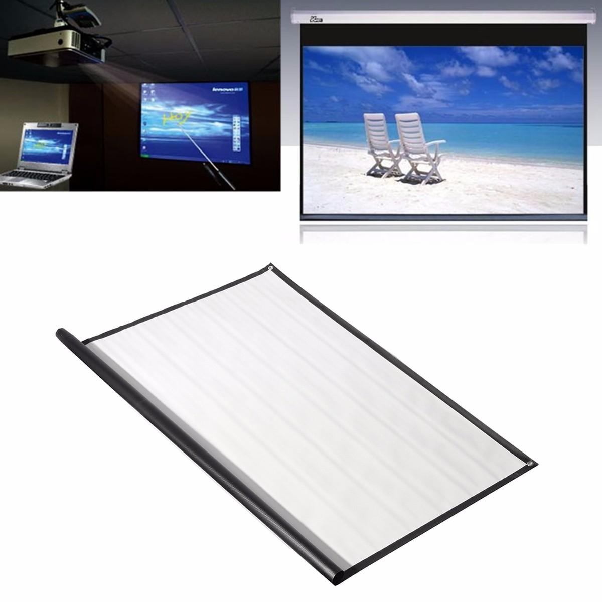 84' inch Projector Screen Home Cinema Theater Projection Screen 16:9 COD