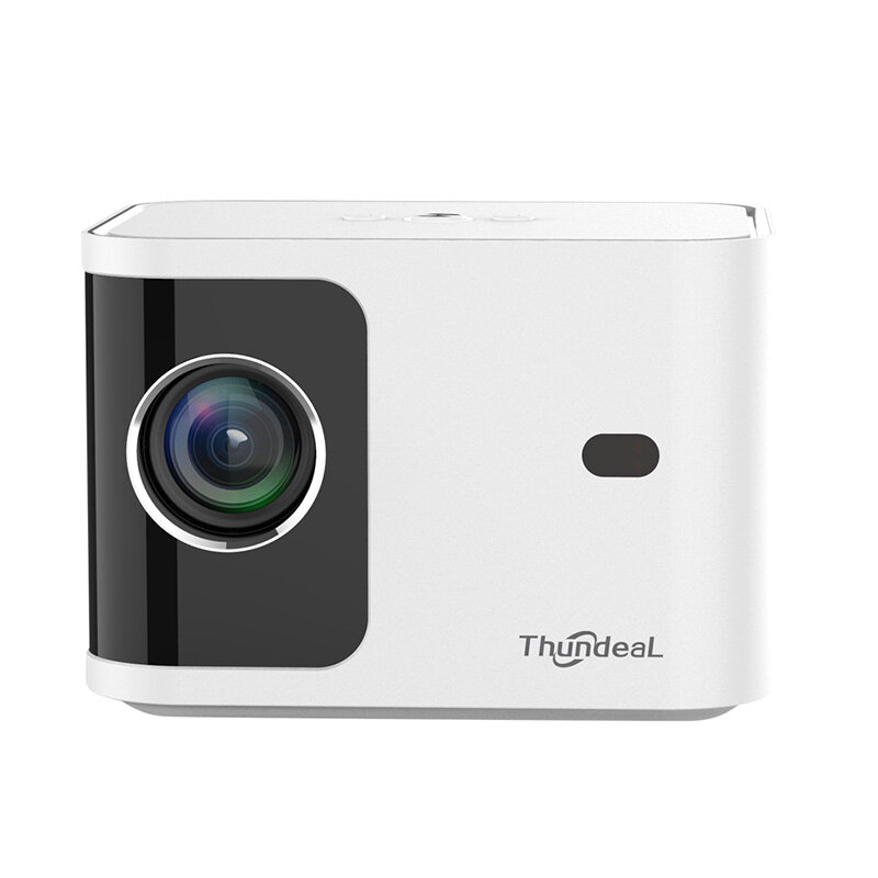 [BR Direct] ThundeaL Mini Projector TD91W Android TV Full HD 1080P 4K Video 5G WIFI Wireless Mirroring 1+8GB Bluetooth 75%-100%Z