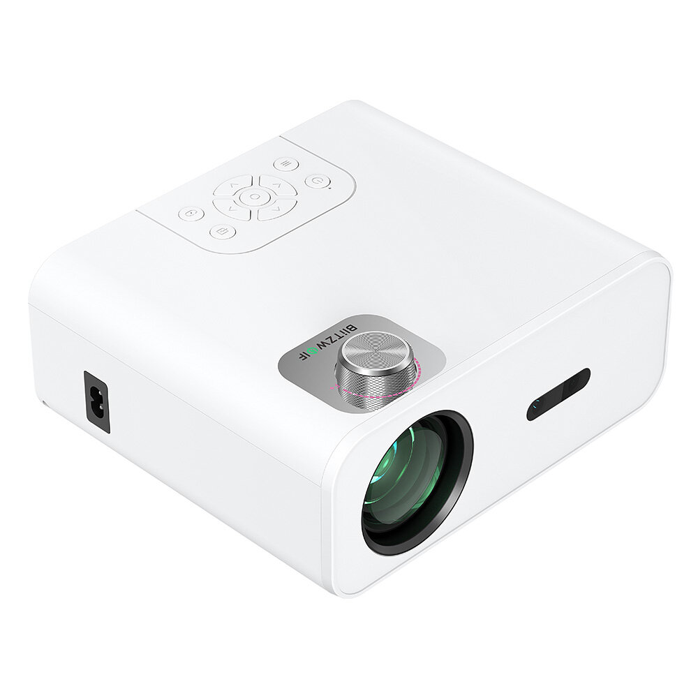 BlitzWolf® BW-V5Max LED Projector Android 9.0 System Auto Focus Physical 1080P Resolution 9000 Lumens 6D-Keystone Correction