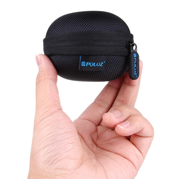 PULUZ Portable Round Charger Mini Storage Case Box for Gopro Hero COD