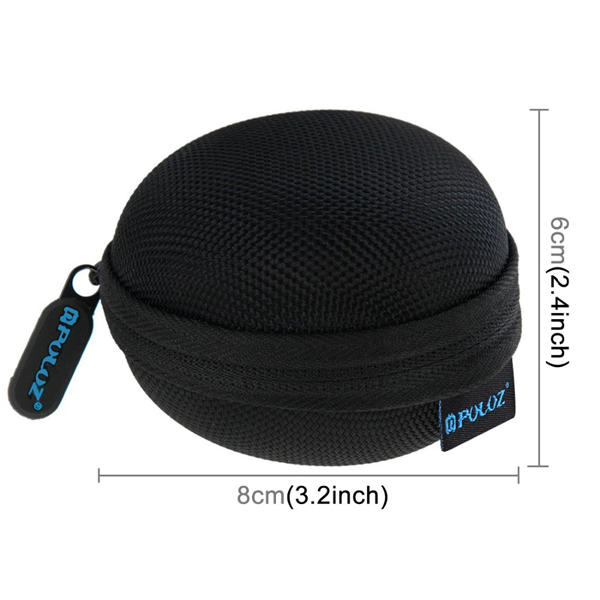 PULUZ Portable Round Charger Mini Storage Case Box for Gopro Hero COD