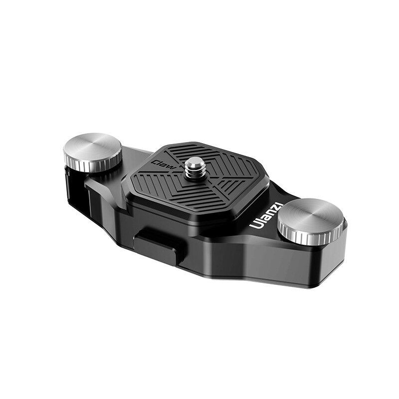 Ulanzi Claw Quick Release Plate Mini QR Plater with 1/4 Inch Screw 50kg Load Bearing for DSLR Camera