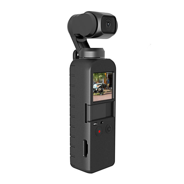 PULUZ PU374 Protector Silicone Cover Protective Case for DJI OSMO Pocket Sport Action Camera