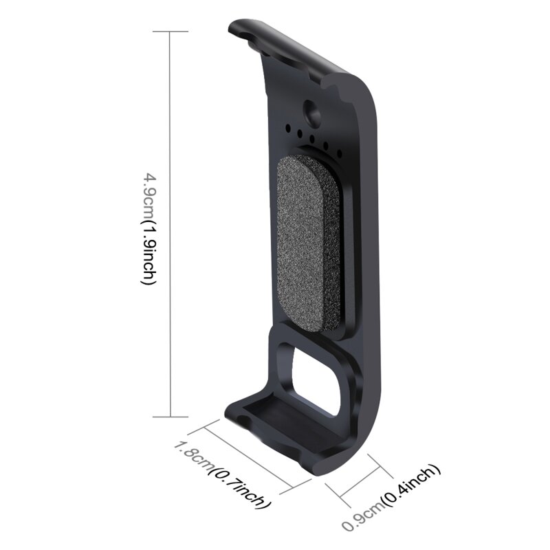 PULUZ PU525B Battery Side Cover Dustproof Battery Door Housing Case Lid Charge for GoPro Hero9 Black Camera Accessories