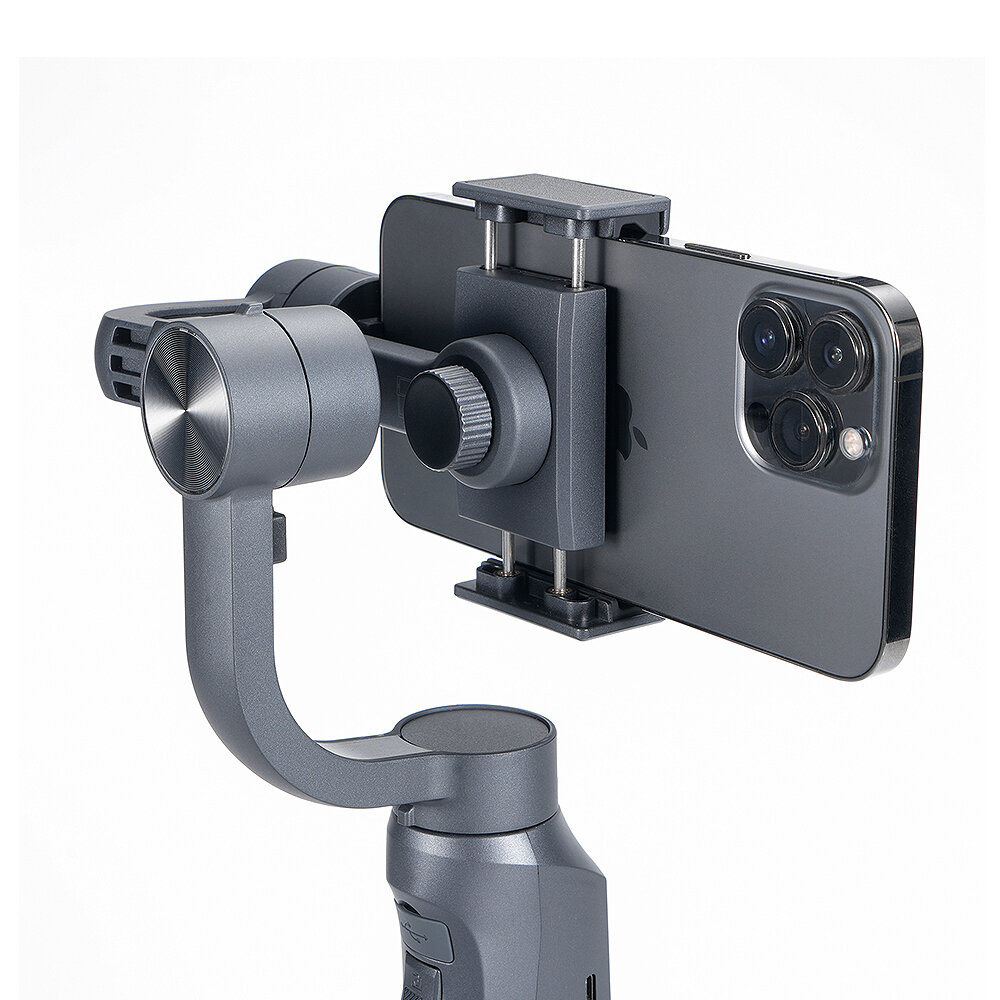 F10 Handheld Mobile Phone Three-axis Gimbal Time-lapse Photography Face Tracking Shortcut Buttons Smart Zoom 4000mAh Support blu