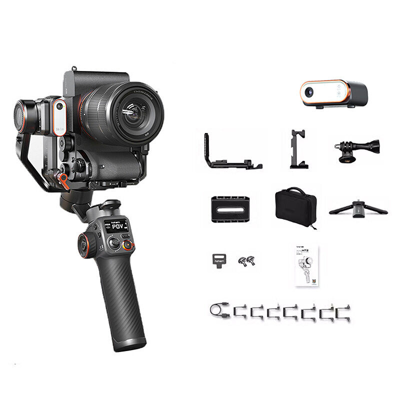 Hohem iSteady MT2 AI Tracking Mirrorless Camera Stabilizer Video Shooting Artifact Three-axis Anti-shake Professional Photograph