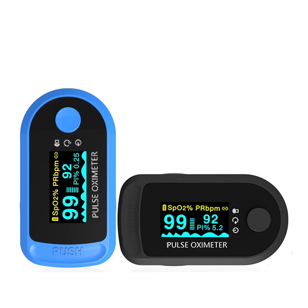 Bluetooth APP Pulse Oximeter Sleep Monitoring Data Record Oximeter Spo2 PR PI Monitor Support Android iOS