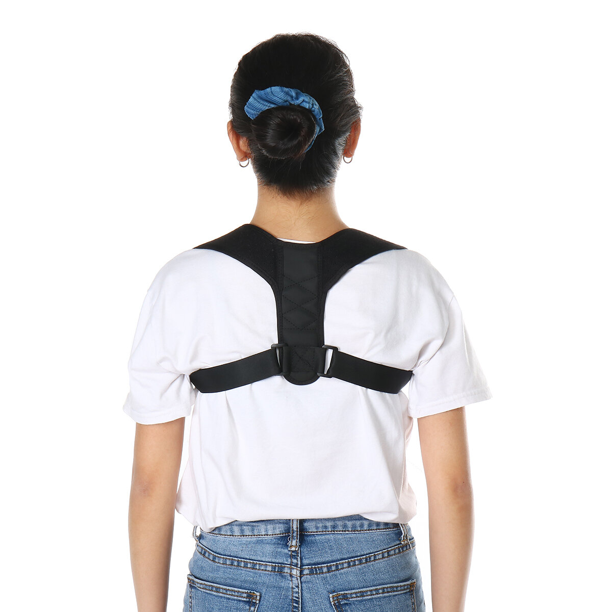 S/M/L/XL Adjustable Back Posture Corrector Humpback Correction Belt For Adult Children Students