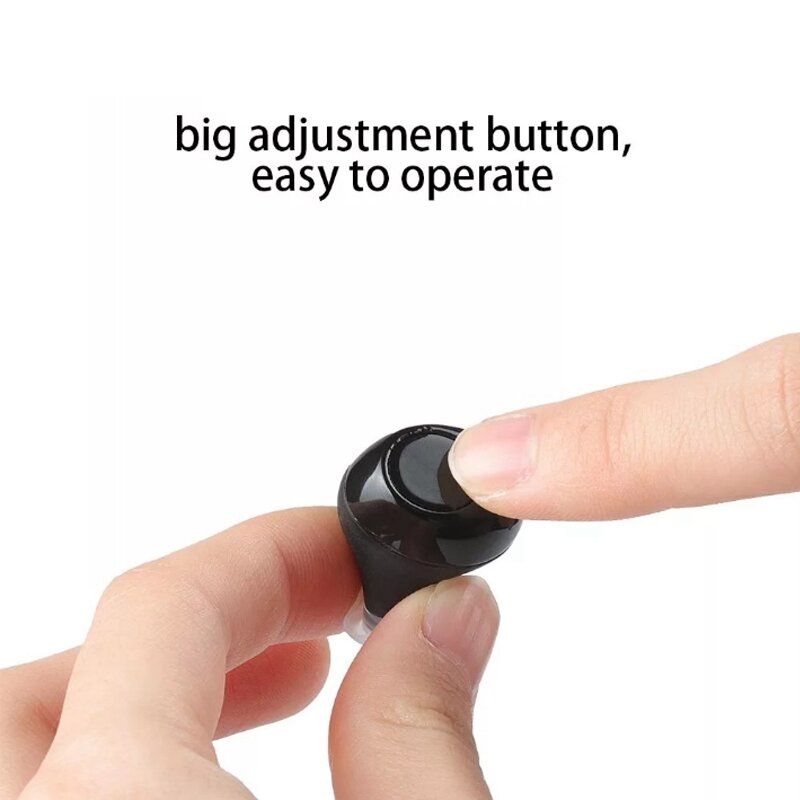 USB Rechargeable Hearing Aids Sound Amplifier Invisible Hearing Loss Low-Noise For Elderly Deaf