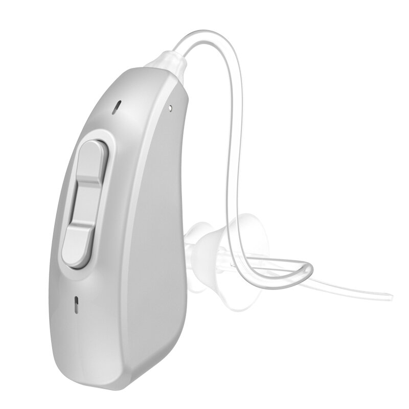 Portable Slim Rechargeable Digital In-Ear Hearing Aid with Charging Case Hearing Aids for Hearing Loss