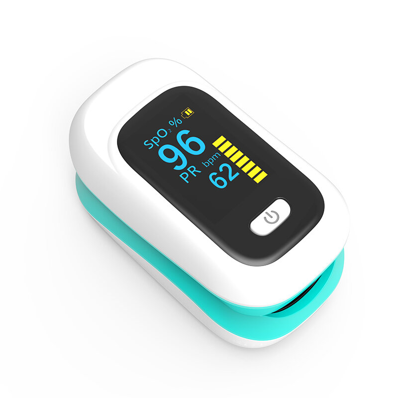 BOXYM YK-80X Mini OLED Finger-Clamp Pulse Oximeter Home Heathy Blood Oxygen Saturation Monitor