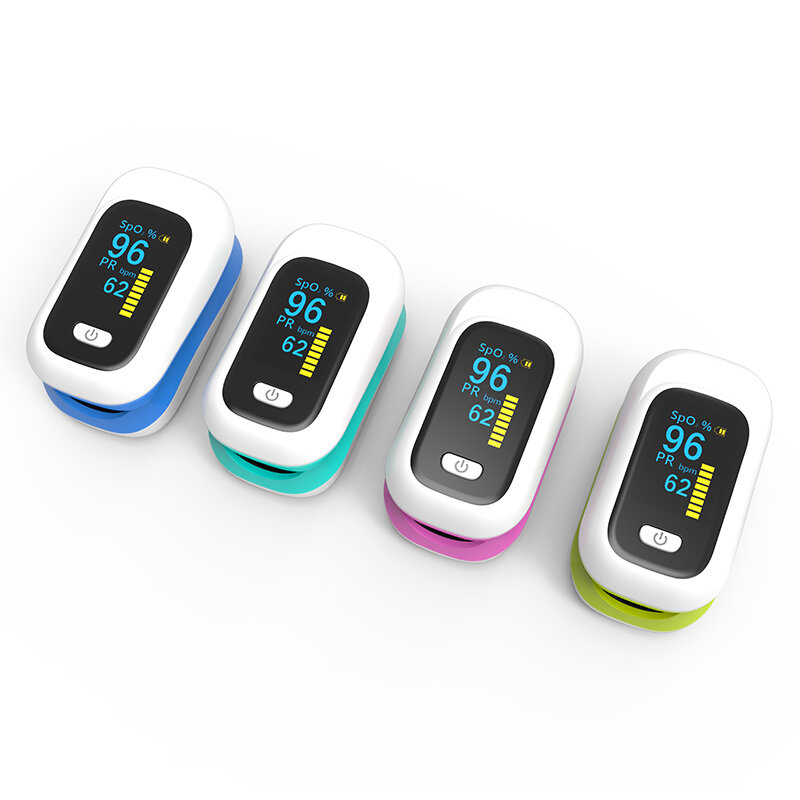 BOXYM YK-80X Mini OLED Finger-Clamp Pulse Oximeter Home Heathy Blood Oxygen Saturation Monitor