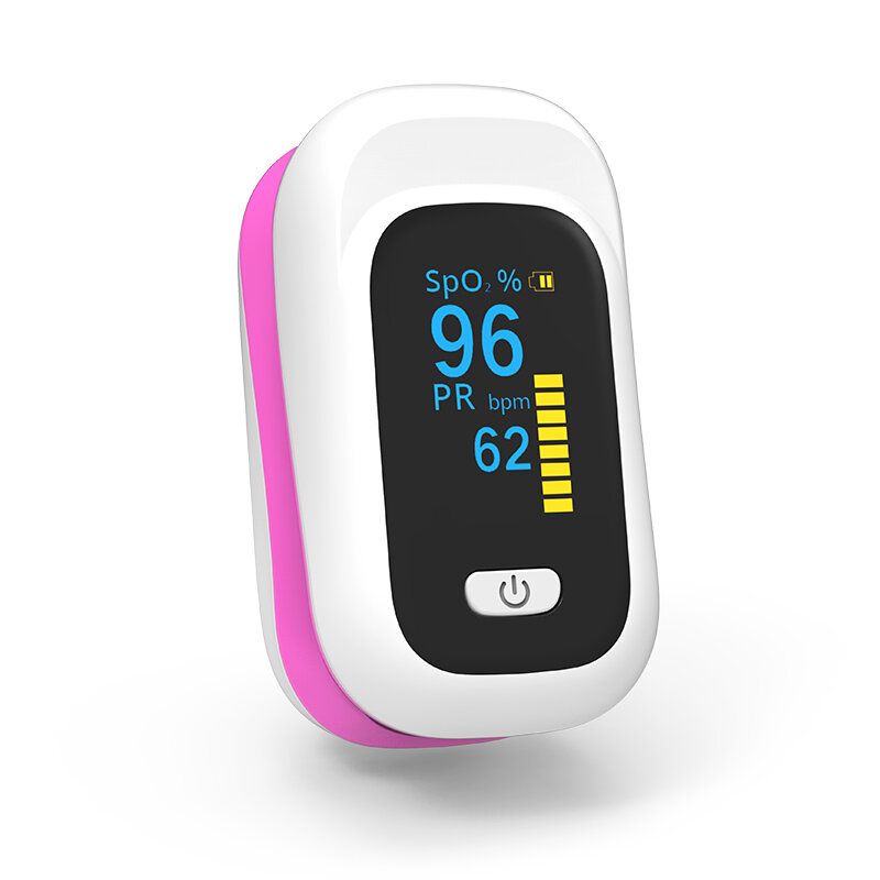 BOXYM YK-80X Mini OLED Finger-Clamp Pulse Oximeter Home Heathy Blood Oxygen Saturation Monitor