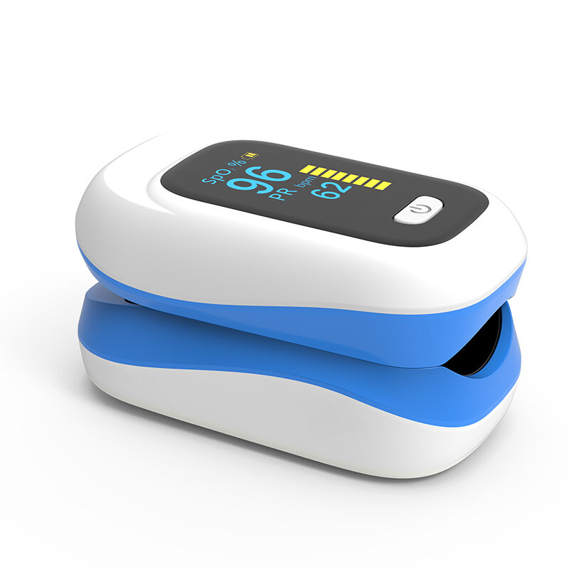 BOXYM YK-80X Mini OLED Finger-Clamp Pulse Oximeter Home Heathy Blood Oxygen Saturation Monitor