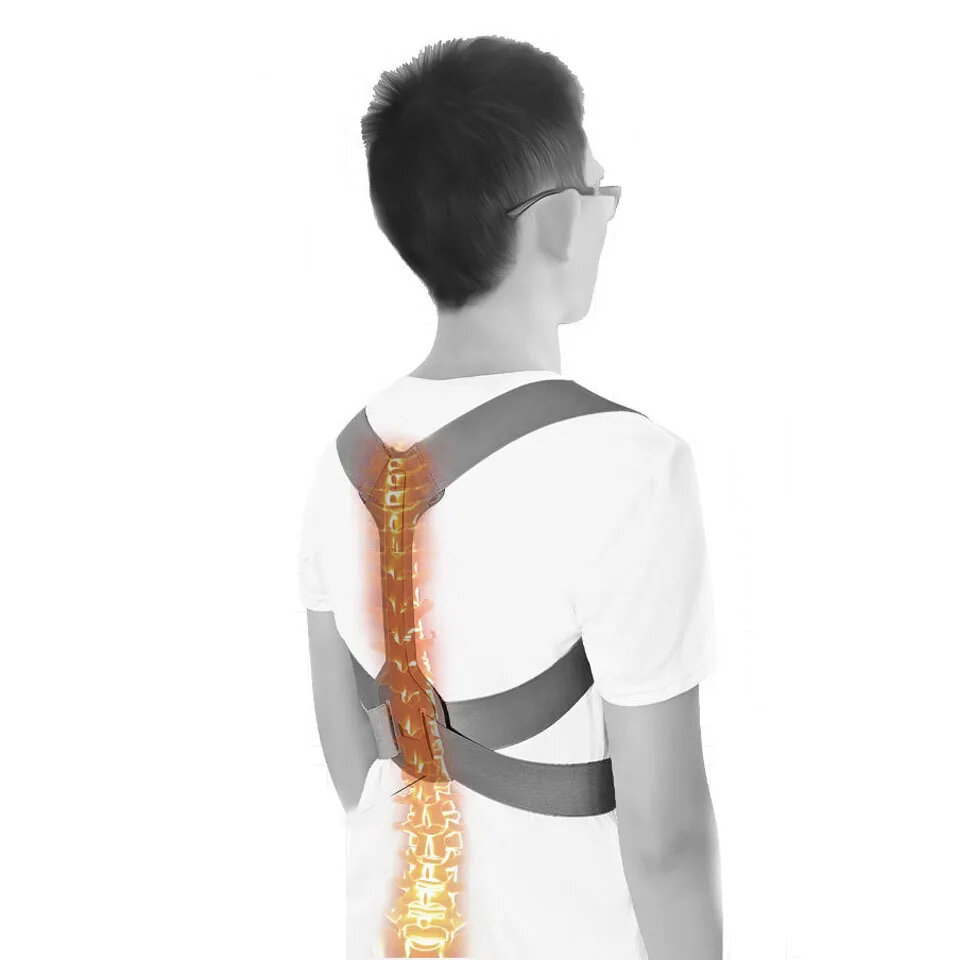 Adjustable Back Posture Corrector Clavicle Spine Back Shoulder Lumbar Support Correction Belt Posture Men And Women