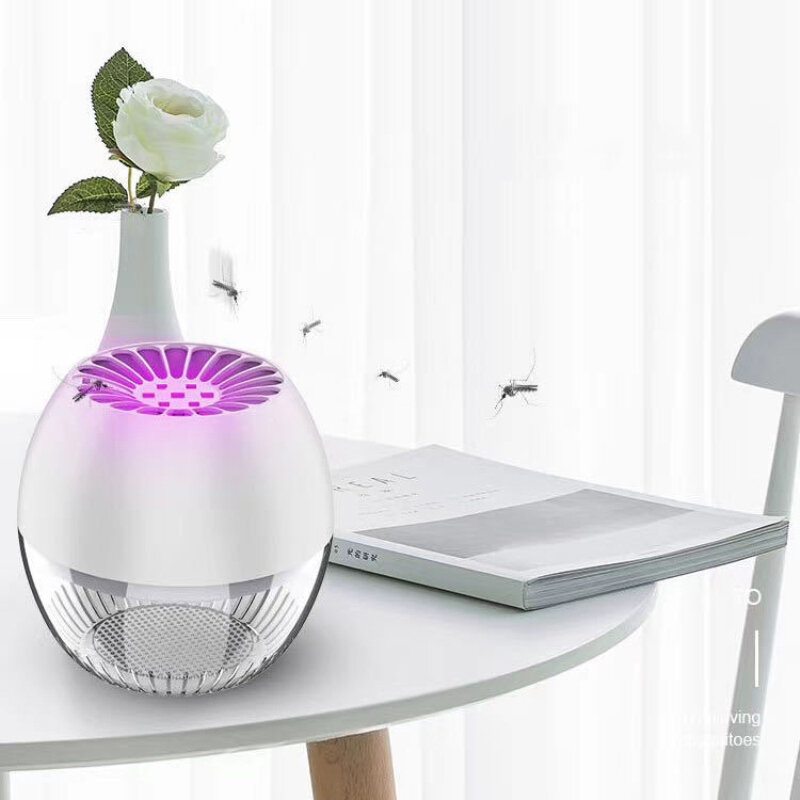 LED Indoor Photocatalyst Mosquito Killer Lamp Zapper Mute Insect Pest Trap Lamp Mosquito Repellent