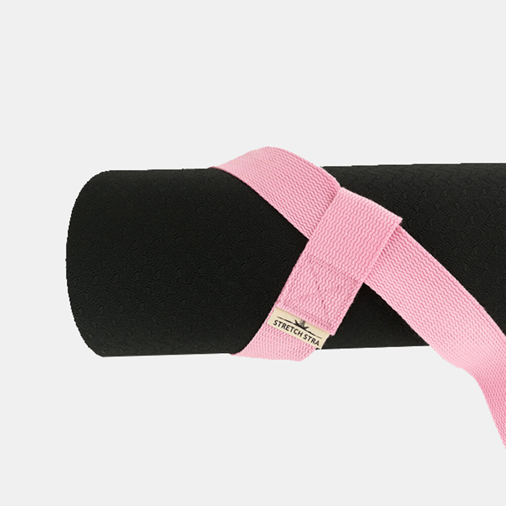 Yoga Mat Belt Adjustable Stretch Sports Sling Shoulder Strap Fitness Sports Elastic Fitness Elastic Yoga Storage Belt Without Yo