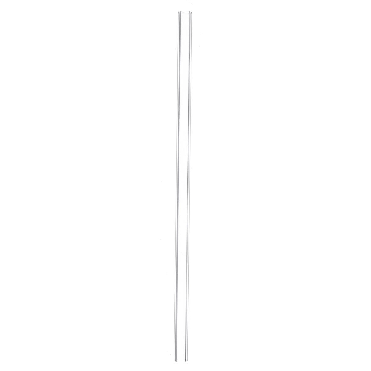 10Pcs 200x7x1mm Length 200mm OD 7mm 1mm Thick Wall Borosilicate Glass Blowing Tube Lab Factory School Home Tubes